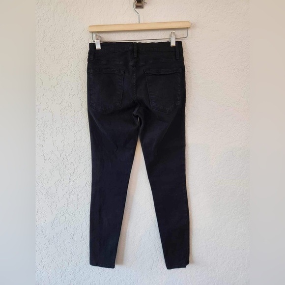 Frame Black Le Skinny De Jeanne Jeans Size 26 - Picture 4 of 9